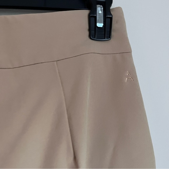 ADAY Portfolio Pants High Waisted Tapered Trousers in Latte Light Tan - Picture 6 of 12